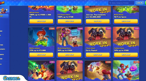 Promocje w Pistolo Casino