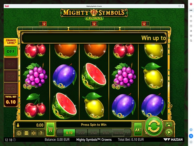 Rooli Casino Game Screenshot