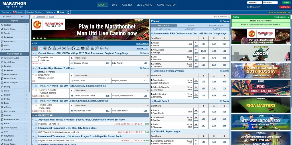 Marathonbet Casino