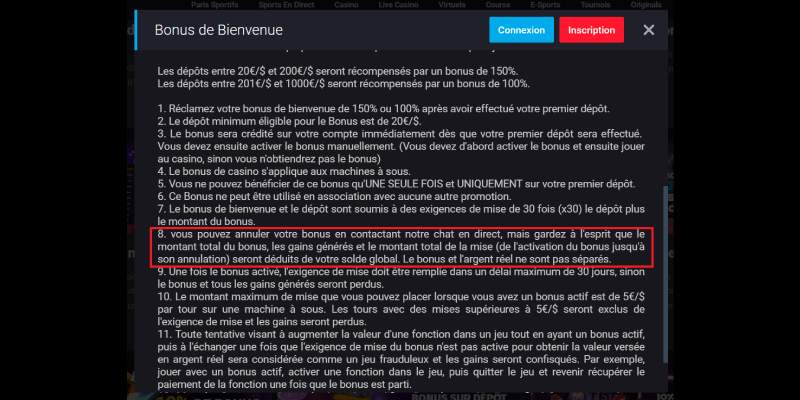 MyStake Bonus Conditions