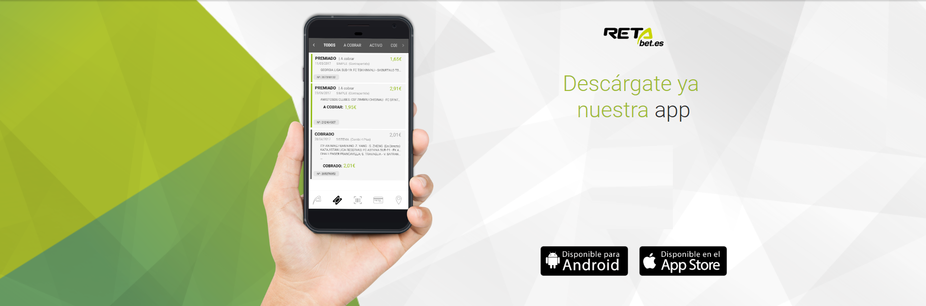 Aplicación de Retabet