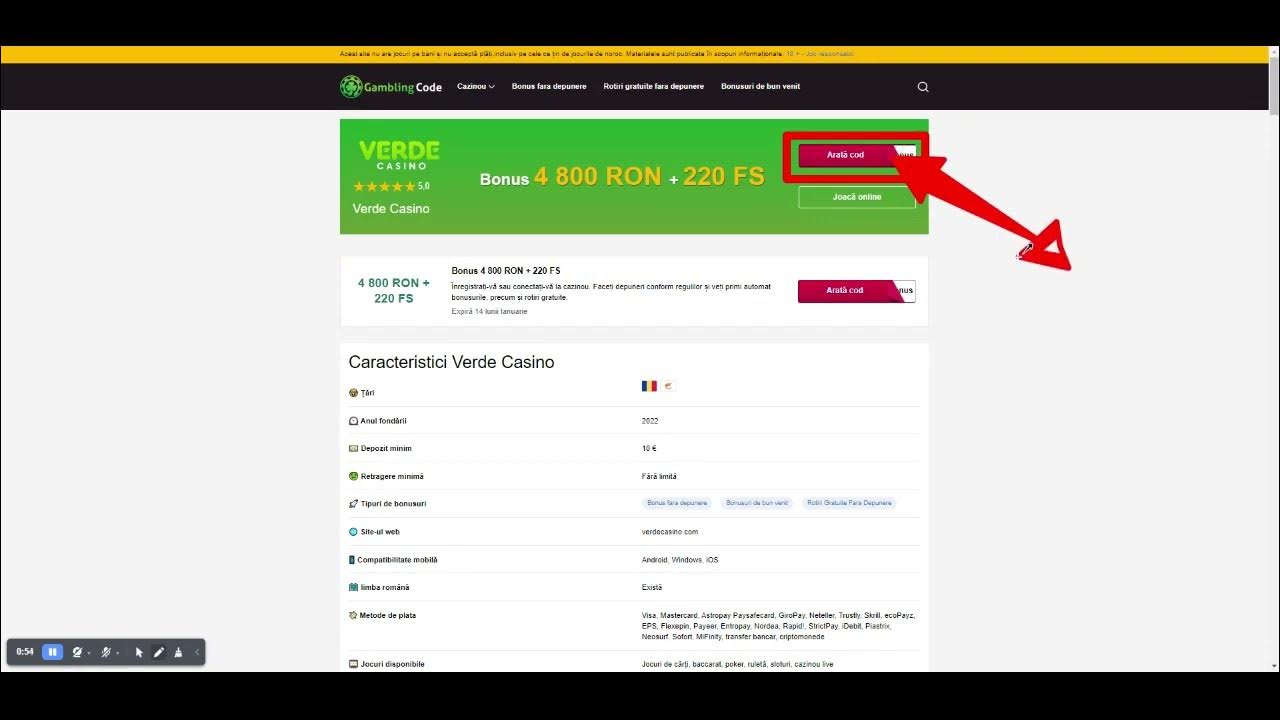 Verde Casino Erlebnis